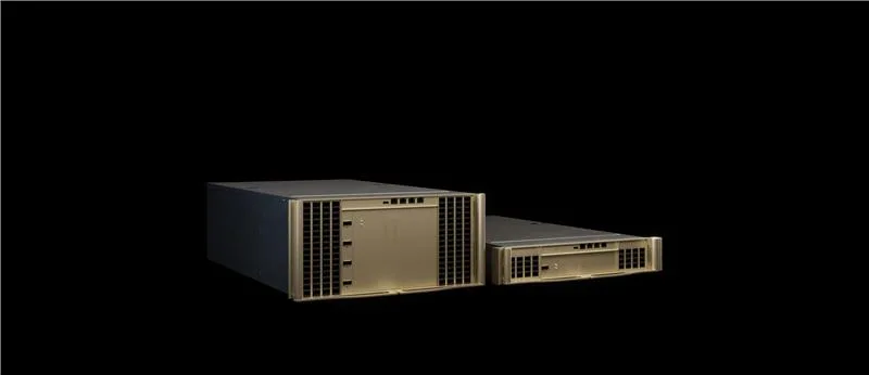 Image of Spectrum-X Ethernet Photonics-based SN6800 and SN6810 Ethernet switches.